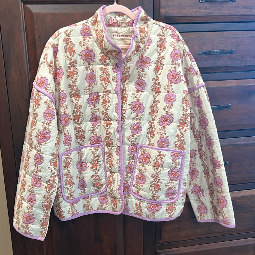 Free people quilted jacket